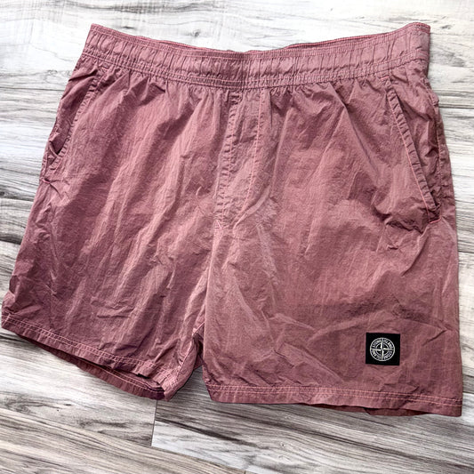 Stone Island Nylon Metal Patch Shorts - XL 36W