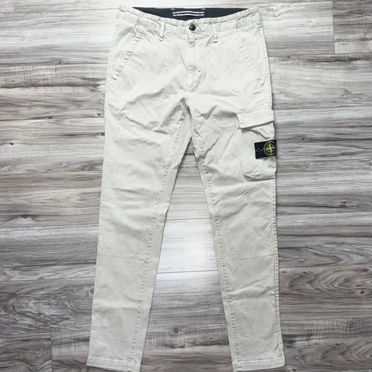 Stone Island Badge Cargo Trousers - 31W 32L